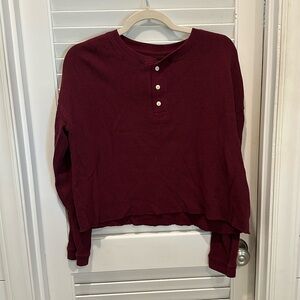 Overland cropped Henley